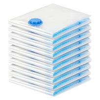 Premium-Vacuum Bags For Clothes - Pack Of 10 40 X 30 Cm Reusable Storage Bags Vacuum Bags With Seal And Space Saving Travel Bags