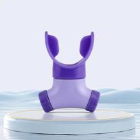 Adjustable Resistance Breathing Trainer Exercise Respiratory Training Tools  Fitness violetinė