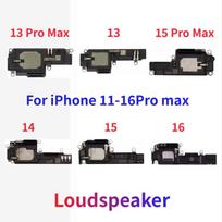 Garsiakalbis iPhone X 11 12 13 14 15 Plus Pro Max 16 Apačioje Garsiakalbis Skambutis Buzzer Flex Kabelio Atsarginės Dalys 11
