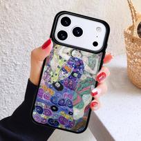 The Kiss Gustav Klimt Painting Phone Case For iPhone 17 Air 16 15 14 13 12 11 Pro Max Plus iPhone 15