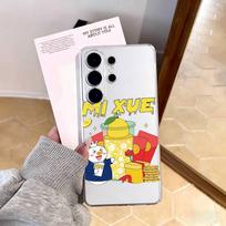 Mixue Bingcheng Phone Case For Samsung S25,S24,S21,S22,S23,S30,Ultra,S20,Plus,Fe,Note,10,9,5G Transparent Cover Samsung S30Ultra5G
