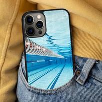 Swimming Pool Water Soft Phone Case for iPhone 17 Air 16e Pro max 15 Pro 13 14 Plus 11 12 MagSafe Magnetic Coque iPhone 16pro