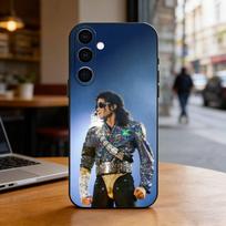 M-Michael jackson Singer Phone Case For Samsung Galaxy A73,A72,A71,A70,A53,A52,A51,Soft Silicone Black Cover Samsung a71 5g