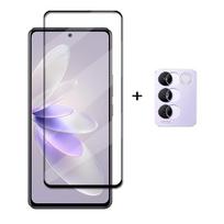 Full Cover Glass For Vivo V27e Tempered Glass Vivo V27e Screen Protector HD Protective Phone Lens Film For Vivo V27E For Vivo V27E