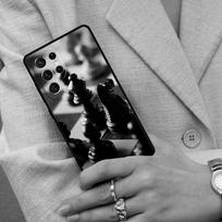 Chess Pieces Cell Phone Case for Samsung Galaxy S26 Ultra S25 S24 S23 S22 S21 S20 Note10 Cover Galaxy S21+ 5G