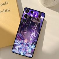 Raiden Shogun Genshin Impact Phone Case For Samsung Galaxy S23 S20 S21 S22 S24 S25 Ultra S9 S10 Plus S25 FE Cover Shell Galaxy S25 Plus