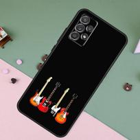 Vintage Music Guitars For Samsung Galaxy A56 A36 A26 A16 A22 A32 A52 A54 A34 A14 A55 A35 A15 A53 A33 A05 A06 Case Samsung A06