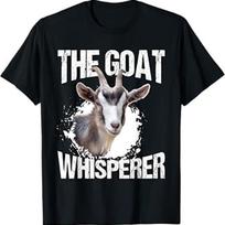 Goat Whisperer T Shirt Animal Lover Shirt S įvairiaspalvis