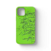 English words green color phone case for iphone 17 pro max 16 plus 15 14 13 11 silicone back cover for iphone 12 pro xr xs shell iPhone17