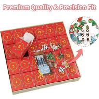 Christmas Advent Calendar Jigsaw Puzzles 2025 Christmas Puzzle Welcoming The Birth Of Jesus 1008pcs Christmas Puzzles Countdown 1008pcs