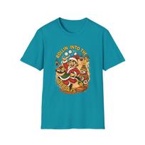 Unisex Softstyle T-Shirt Mens Womens Tees Top Sushi Chef Christmas Anime Holiday Funny Food Tee XL
