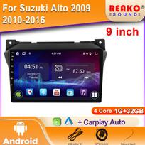 GPS Car 2din DVD Carplay For Suzuki Alto 2009 2010-2016 Andorid Auto Navigation Player Radio Multimedia Head Unit Touch IPS 4 core 1GB+32GB carplay