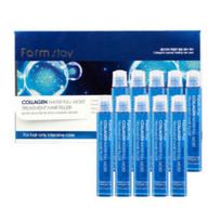 FARM STAY Collagen Water Full Moist Treatment Hair Filler 13mlX10ea