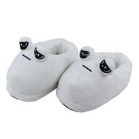 Populiarūs mano augintiniai Ateivis Sraigė ir Apstulbęs Sietamo Katino Pliušiniai Namų Šlepetės One Size 35-42 (Sole 28cm) black