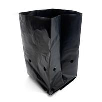 500pcs PE Seedling Bags with Air Holes for Gardening Plants 14x15cm