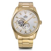 ORIENT Automatic Watch Contemporary Mechanical Automatic Open Heart White Warranty [ORIENT] Semi-Skeleton RN-AR0007S Men's (Domestic Manufacturer's white