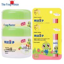 Frog Prince Baby Aloe Moisturizing Cream & Strawberry Lip Balm Set