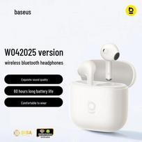 Baseus W04 True Wireless Bluetooth Earphones mėnulio baltumo spalva