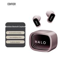 EDIFIER Halo Buds RGB Wireless Earbuds vyšninės rožinės spalvos