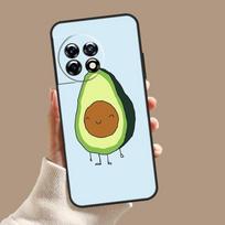 Cute Cartoon Avocado Fitness Case For OnePlus Nord 5 CE 3 4 Lite N20 N30 OnePlus 15 13 12 11 10T 13T 13R 8 9 10 Pro Cover OnePlus Nord N20