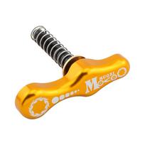 Wearable Folding Bike Hinge Levers 65-60-21mm Folding Bicycle Accessory  Folding Bike Use Gold Handle