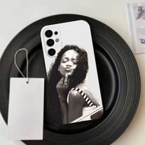 R-Rihanna   Phone Case For Samsung S25,S24,S21,S22,S23,S30,Ultra,S20,Plus,Fe,Soft Silicone Black Cover Samsung S23plus5G