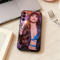 Singer A-Aitana Phone Case For Samsung Galaxy A73,A72,A71,A70,A53,A52,A51,Others Soft Black Cover Samsung a21s
