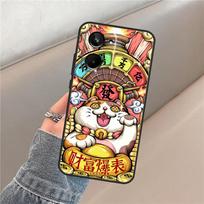 blessing lucky cat Case For Realme 15 11 12 13 14 Pro Plus C25 C51 C53 C55 C61 C63 C65 C67 C71 C75 GT6 GT7 Pro Realme C71 4G