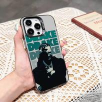 Aubrey Drake Graham Phone Case For iPhone 17,16,15,14,13,12,11 Plus,Pro Max,XS,Colored silver phone case iPhone15plus