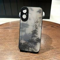 Beautiful Feng Shui Painting Pattern Phone Case Suitable for iPhone 17 16 15 14 13 12 11 Pro/Max/Plus Anti Drop and Anti Shock iPhone 13PRO