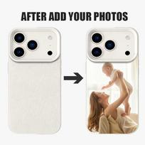 Personalized Customized Phone Case For iPhone 17 Air 16 15 14 Pro Max 13 12 Pro 11 16e Leather Texture TPU DIY Name Photo Cover iPhone 16
