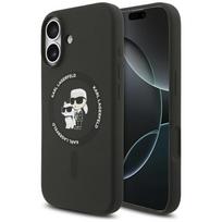 Etui Karl Lagerfeld Silicone Karl&Choupette Ring Magsafe Do Iphone 17 Czarny