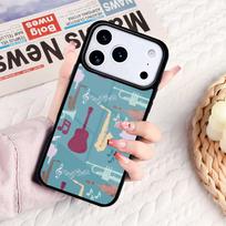 Musical Instruments Saxophone Phone Case For IPhone 17 16e 15 14 13 12 11 Pro Max Air Mini Soft Protective Cover iPhone 14 Pro Max
