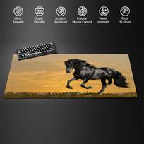 Horse Mousepad Mouse Mat Desk Mat With Pad gaming accessories Prime Gaming XXL Keyboard Pad Stitch Padding Mat 600x300x2mm