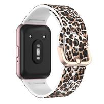Patterned Silicone Strap For Samsung Galaxy Fit 3 Colored Bracelet Wristband For Samsung Galaxy Fit 3 Printed Silicone Correa Samsung Galaxy Fit 3
