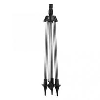 Stainless Steel G1/2  Adjustable Irrigation Tripod Sprinkle Garden Watering Irrigation Sprinkler Home Garden Watering Irrigation