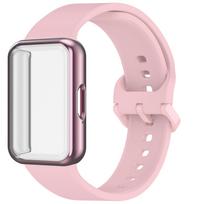 Silicone Strap+Case Kit For Samsung Galaxy Fit 3 Band Bracelet Wristband For Samsung Galaxy Fit 3 Protective Shell Accessories Samsung Galaxy Fit 3