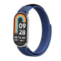 New Soft Denim Strap For Xiaomi band 10/9/8 Women Sports Smart Watch Comfortable Bracelet Belt For Mi Band 9/8 Accessory Correa For Xiaomi band 10
