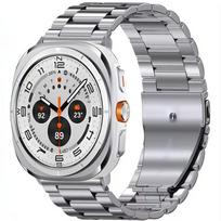 Metal Band For Samsung Galaxy Watch Ultra 47mm Stainless Steel Bracelet Wristband For Galaxy Watch 8 Ultra 47mm Belt Accessories Galaxy Ultra 47mm sidabras