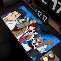 Steins Gate Mouse Pad Mousepad HD Printing Computer Gamers Locking Edge Non-slip Mouse Pad XXL90x40cm Keyboard PC Desk Pad 600x300x2mm