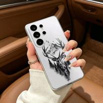 Deer -Hunting Phone Case For Samsung S25,S24,S21,S22,S23,S30,Ultra,S20,Plus,Fe,Lite Transparent Cover Samsung S25