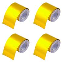 ABBY-4X Reflect A Gold Thermal Tape Air Intake Heat Insulation Shield Wrap Reflective Heat Barrier Self Adhesive Engine auksas