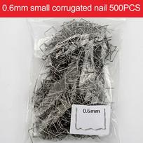 500Pcs/Set 0.6/0.8mm Hot Stapler Staples 304 Stainless Steel Welding Nail For Car Bumper Plastic Welder Repair Tools Kit