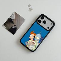 F-Futurama Anime B-Bender Phone Case For IPhone 17 Air 16 15 14 Plus 13 12 11 Pro Max Dual Tone Hard PC Fashion Protective Cove iPhoneAir