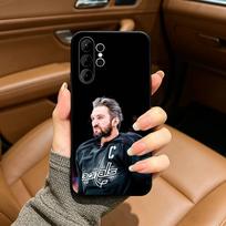 A-Alexander Ovechkin 8 Phone Case For Samsung S25,S24,S21,S22,,Plus S23,S30,Ultra,S20,Fe,Lite,Black Soft Silicone Samsung S26