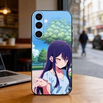 Anmie W-OSHI NO KO Phone Case For Samsung Galaxy A73,A72,A71,A70,A53,A52,A51,Others Soft Black Cover Samsung a73 5g