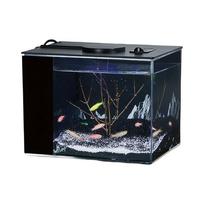 160L/H Self-circulation Aquarium Fish Tank with Integrated Filter Cotton and Oxygenation for Tabletop Fish Keeping