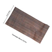 1 Roll Elegant Walnut Wood Grain Peel and Stick PVC Sticker Versatile Self Adhesive Wallpaper for Furniture Cabinets Shelves ruda