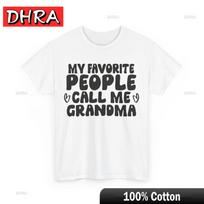 Grandmother Shirt My Favorite People Call Me Grandma Granny Funny Shirt Women Chic Classic Aesthetic Tshirt Cool Couples Anime S įvairiaspalvis