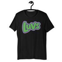 LUVS DIAPERS Logo American T Shirt Funny Tee S M L XL 2XL 3XL 4XL 5XL S įvairiaspalvis